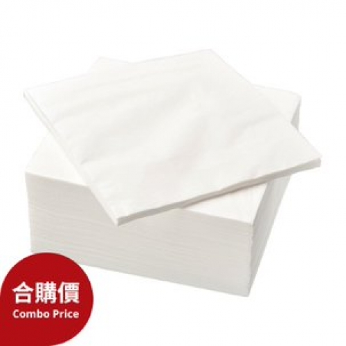 FANTASTISK - 餐巾紙, 白色 | IKEA 線上購物 - 40174215_S4