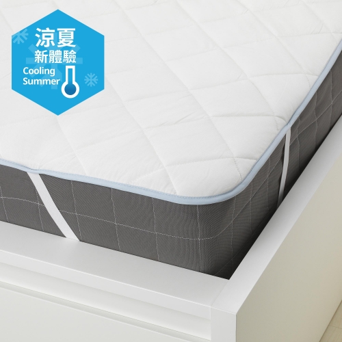 KLEINIA - mattress protector, white | IKEA Taiwan Online - 50385279_S4