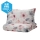 LAPPNYCKLAR - duvet cover and pillowcase, white/multicolour | IKEA Taiwan Online - 70513817_S1