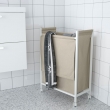 ENHET laundry bag with castors