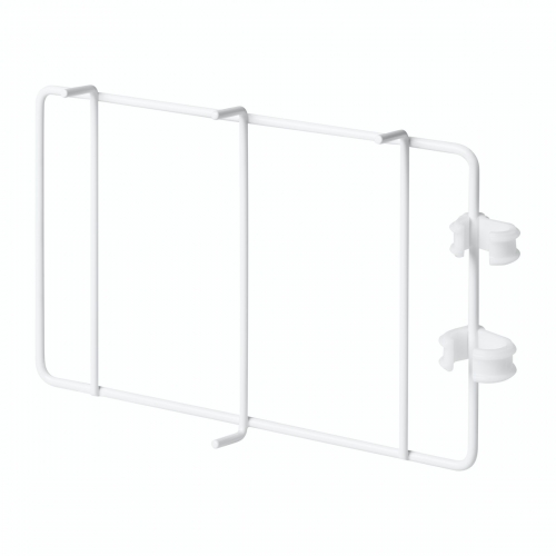 SUNNERSTA clip-on rack with 4 hooks