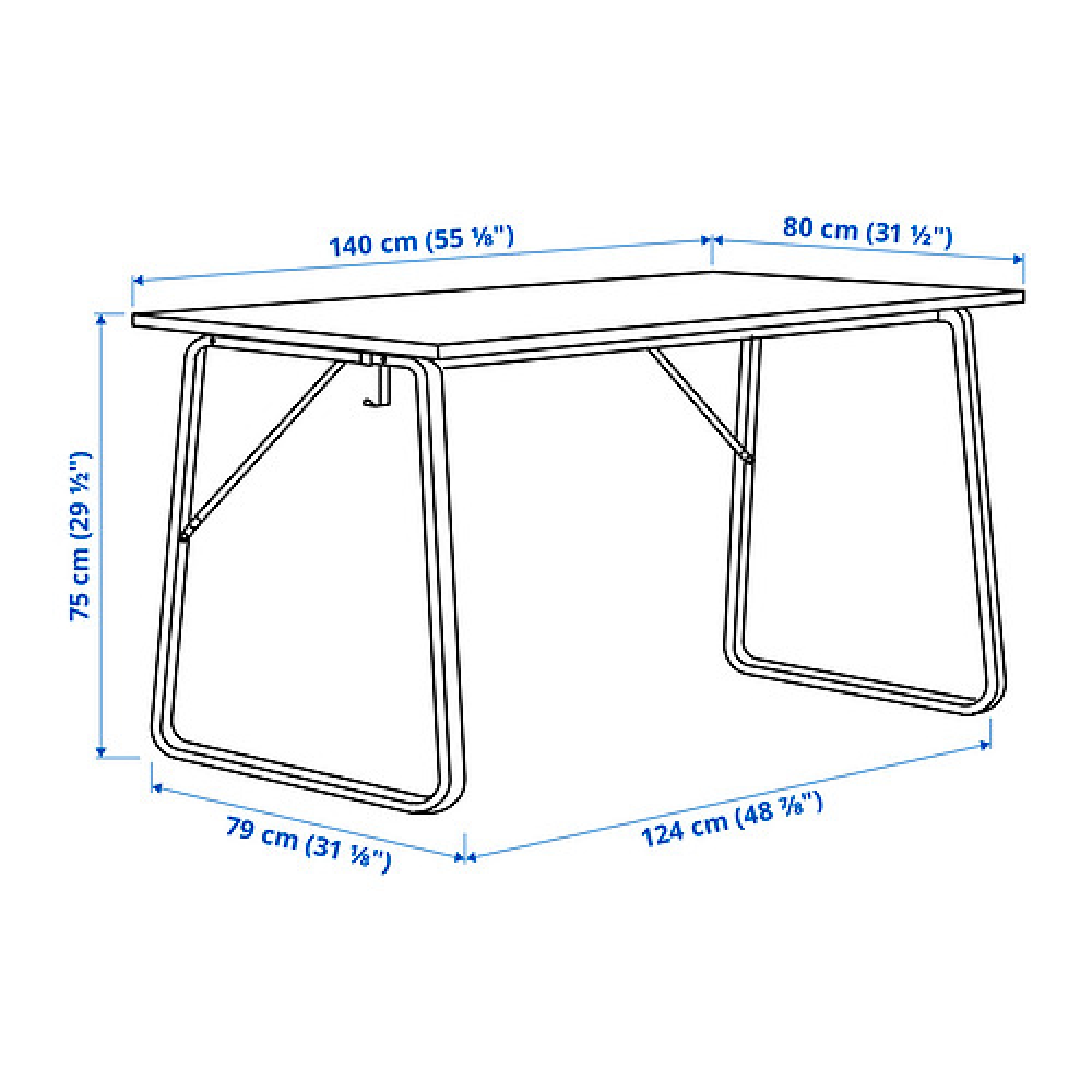 HUVUDSPELARE gaming desk