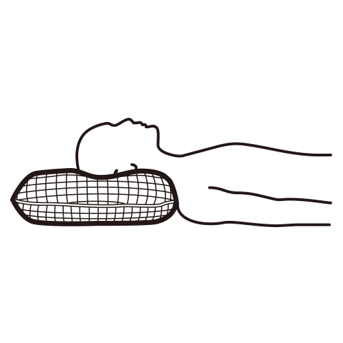 KLUBBSPORRE ergonomic pillow, side/back sleeper