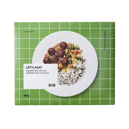 LÄTTLAGAT - 蔬菜丸和米飯, 預製餐 冷凍 | IKEA 線上購物 - 70526283_S4