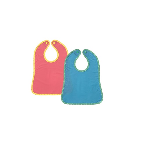 產品回收 - MATVRÅ 藍/紅 2件裝兒童圍兜