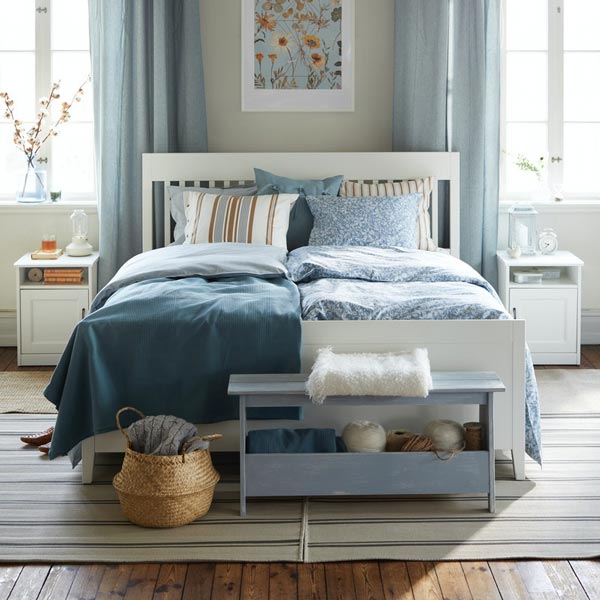 IKEA double beds & bed frames｜ Double bed frames with styles and smart storage IKEA Taiwan Online