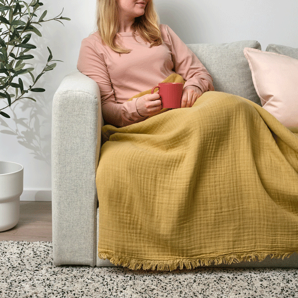 Blankets, throws & bedspreads—heartwarming home living IKEA Taiwan Online