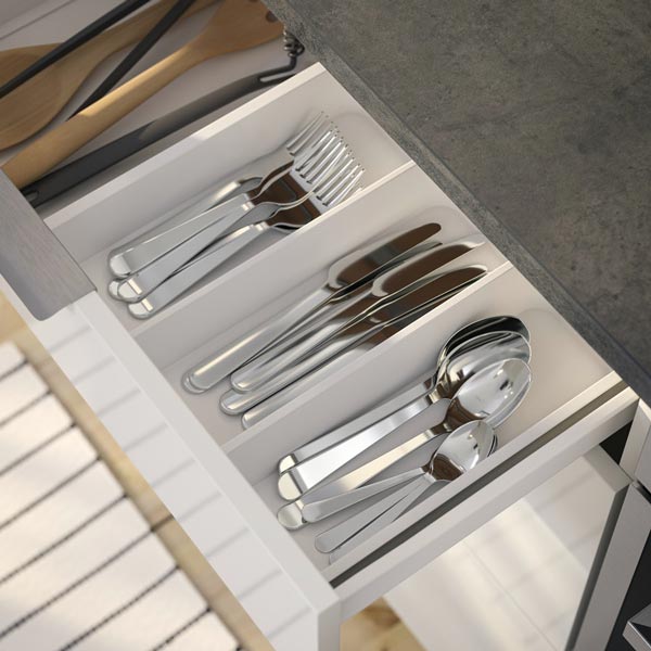 IDENTITET 16-piece flatware set, stainless steel - IKEA