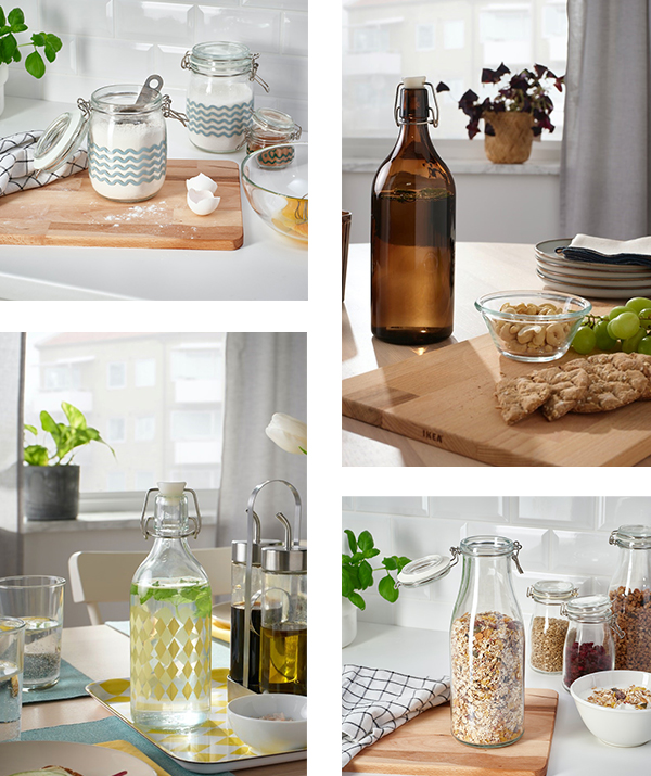 KORKEN Glass Jars IKEA Food Storage, No BPA Added IKEA Online Shopping