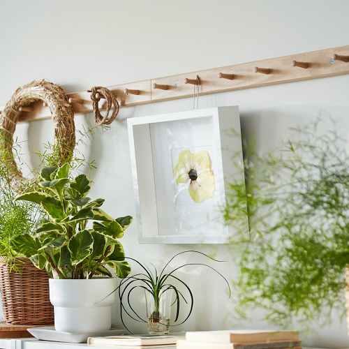 IKEA white SAMVERKA pot with FEJKA faux/fake decorative plant x 3 | Decorative  Accessories | Gumtree Australia Gold Coast North - Helensvale | 1314712580