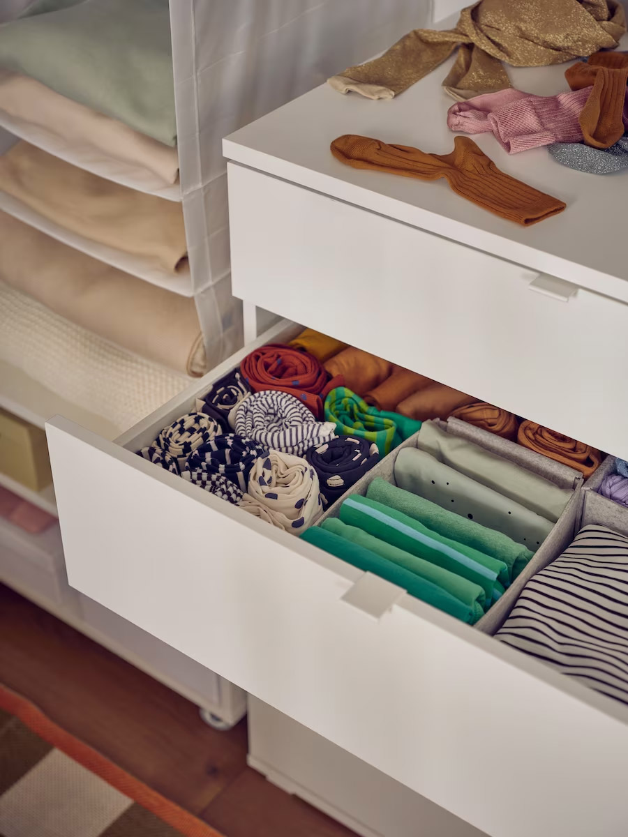 How to organise a chest of drawers made easy IKEA
