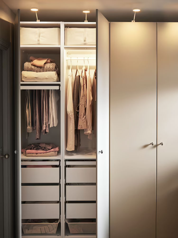 5 easy steps towards a perfectly organised wardrobe - IKEA