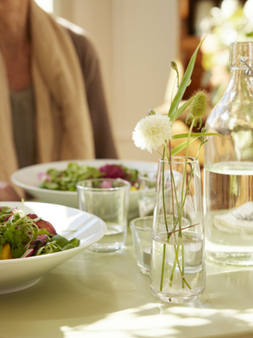 Vases, flower vessels, glass vases & bowls—a moment of