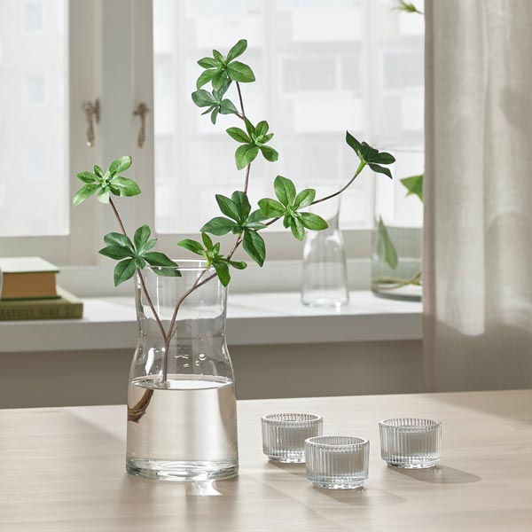 花瓶/花器/玻璃瓶/花缽, 寧靜之美的片刻｜IKEA線上購物