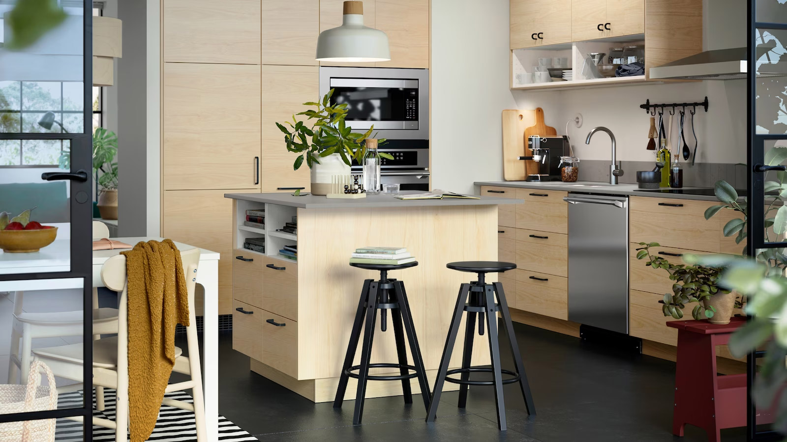 夢幻廚房中島設計 廚房佈置靈感 IKEA 線上購物