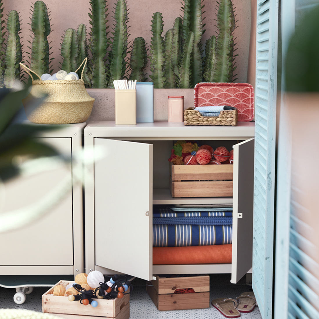 Outdoor furniture and balcony storage ideas - IKEA Online Shopping