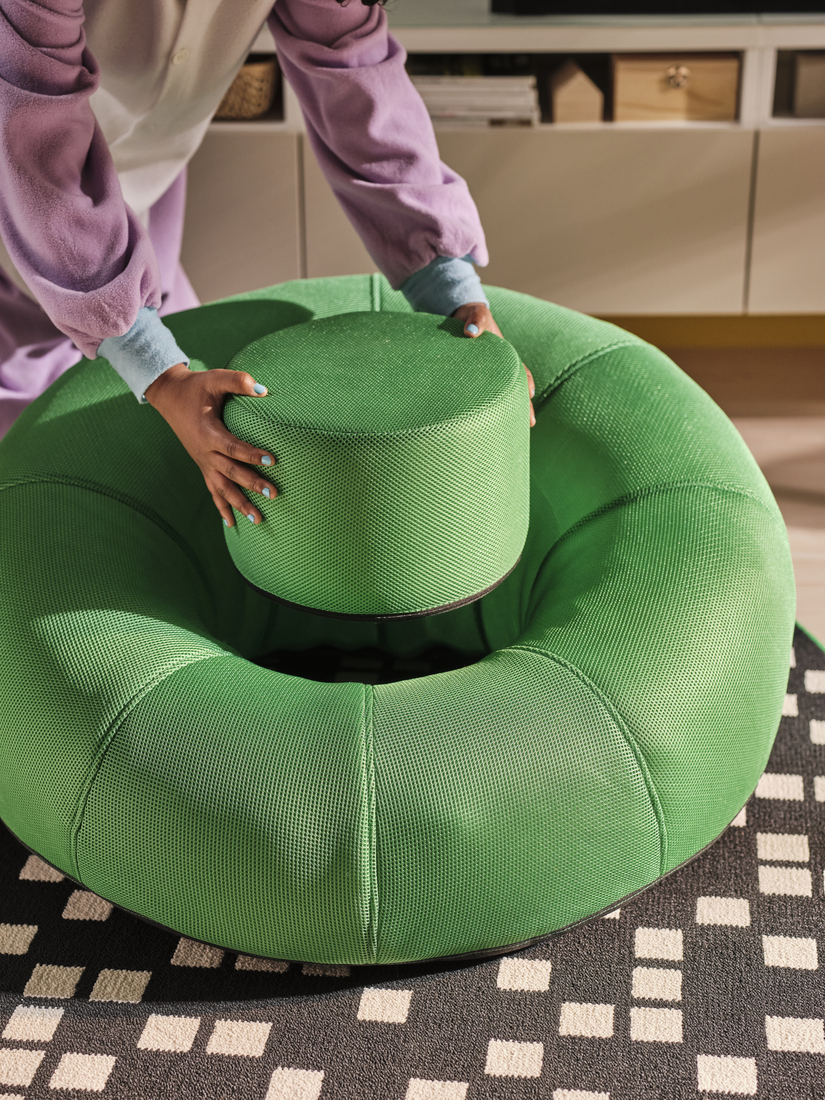 【新作】IKEA BRANNBOLL ブレンボール　ゲーミングラウンジチェア　緑 新作】IKEA BRANNBOLL ブレンボール ゲーミングラウンジチェア