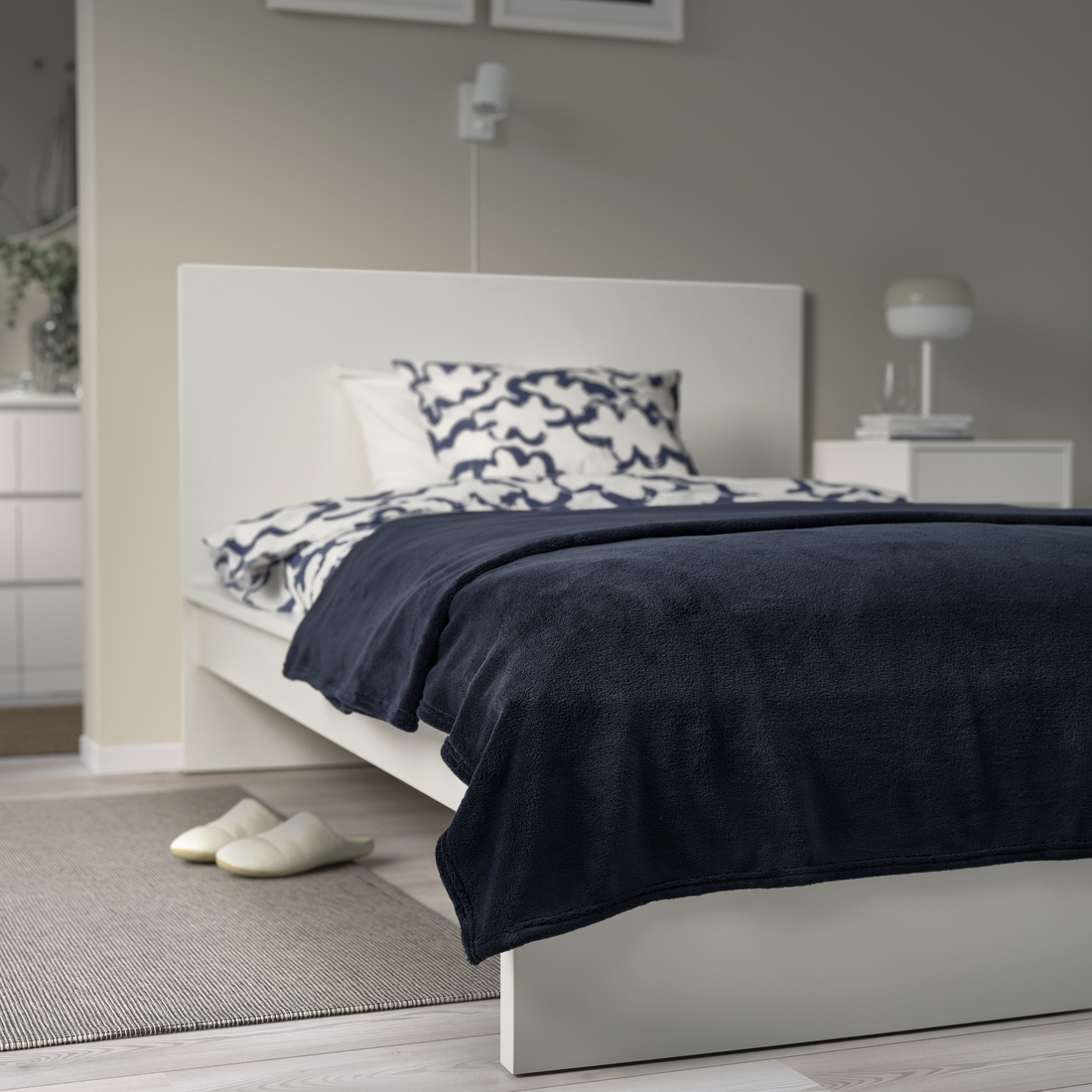 Bedspreads Throws Cushion covers Blankets create a comfy atmosphere for sweet dreams Shop online at IKEA