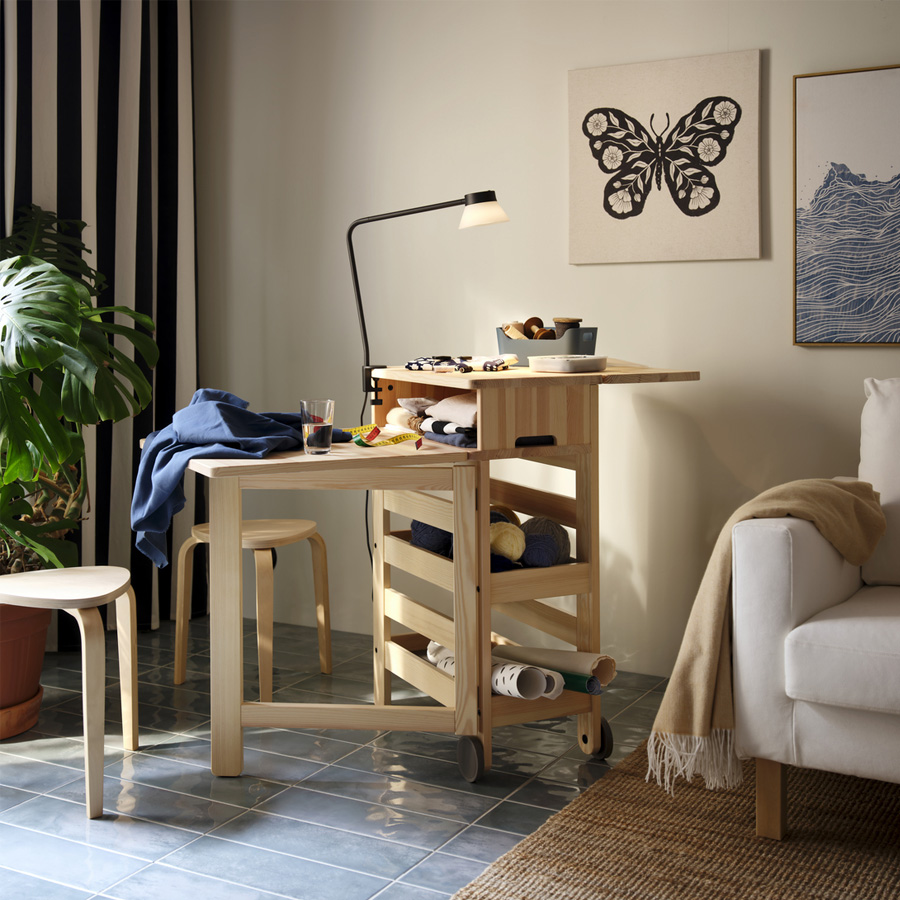 drop-leaf table, RESARÖ 