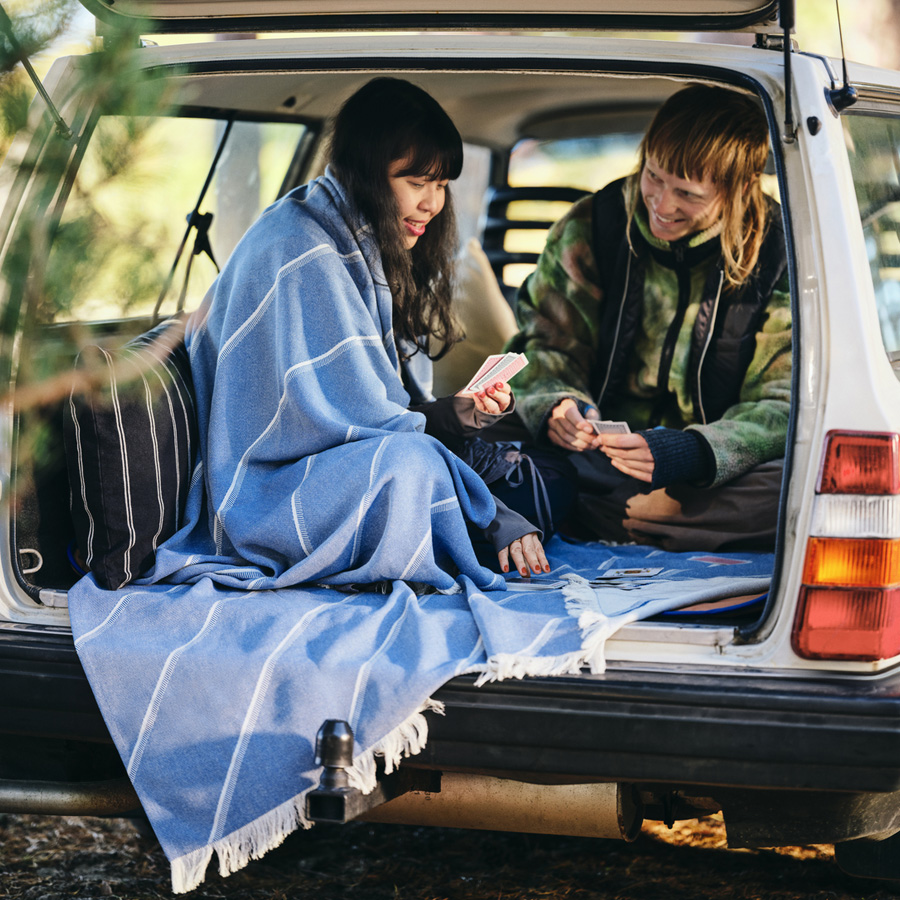 Outdoor blanket, SOLUPPGÅNG