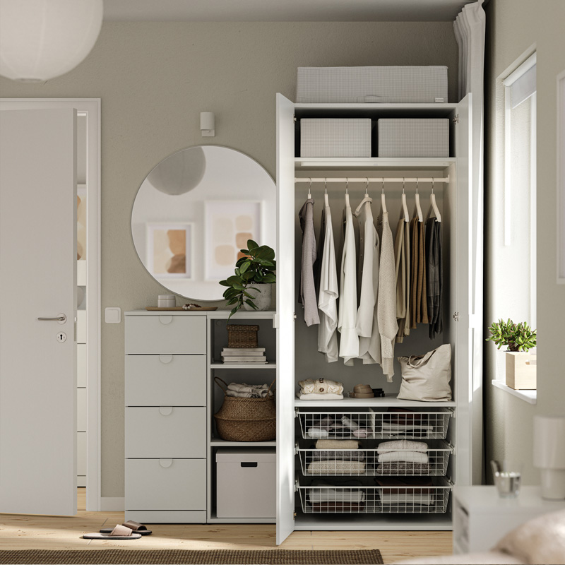 wardrobe combination, 2026 Bedroom Storage