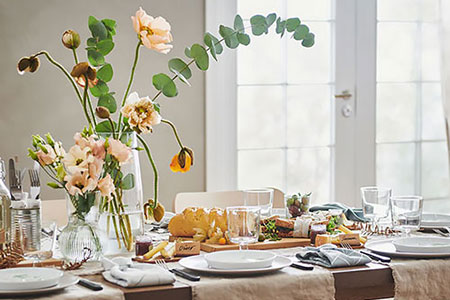 Basic but beautiful table setting ideas