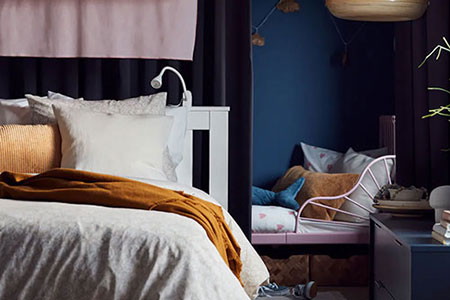 Co-sleeping makes bedtime family time