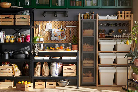 A pantry with room for resourcefulness