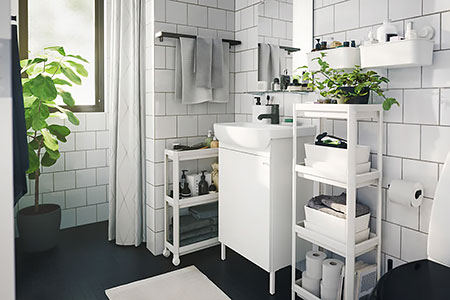 A bathroom update for a smart restart