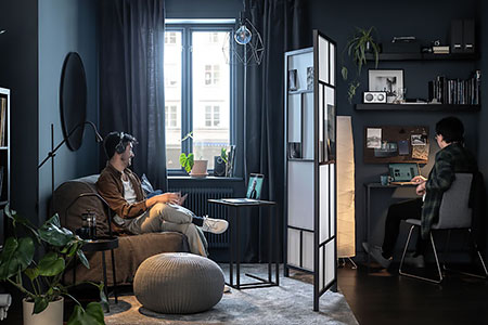 Room divider ideas that help create a private, productive workspace at home