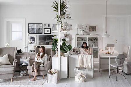 Double-function furniture can bring your living room ideas to life