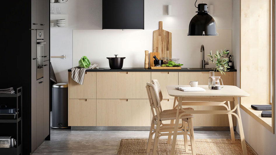FRÖJERED light bamboo kitchen guide