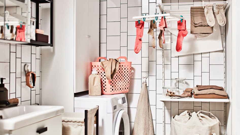 Bathroom laundry combo – ideas for easy organisation