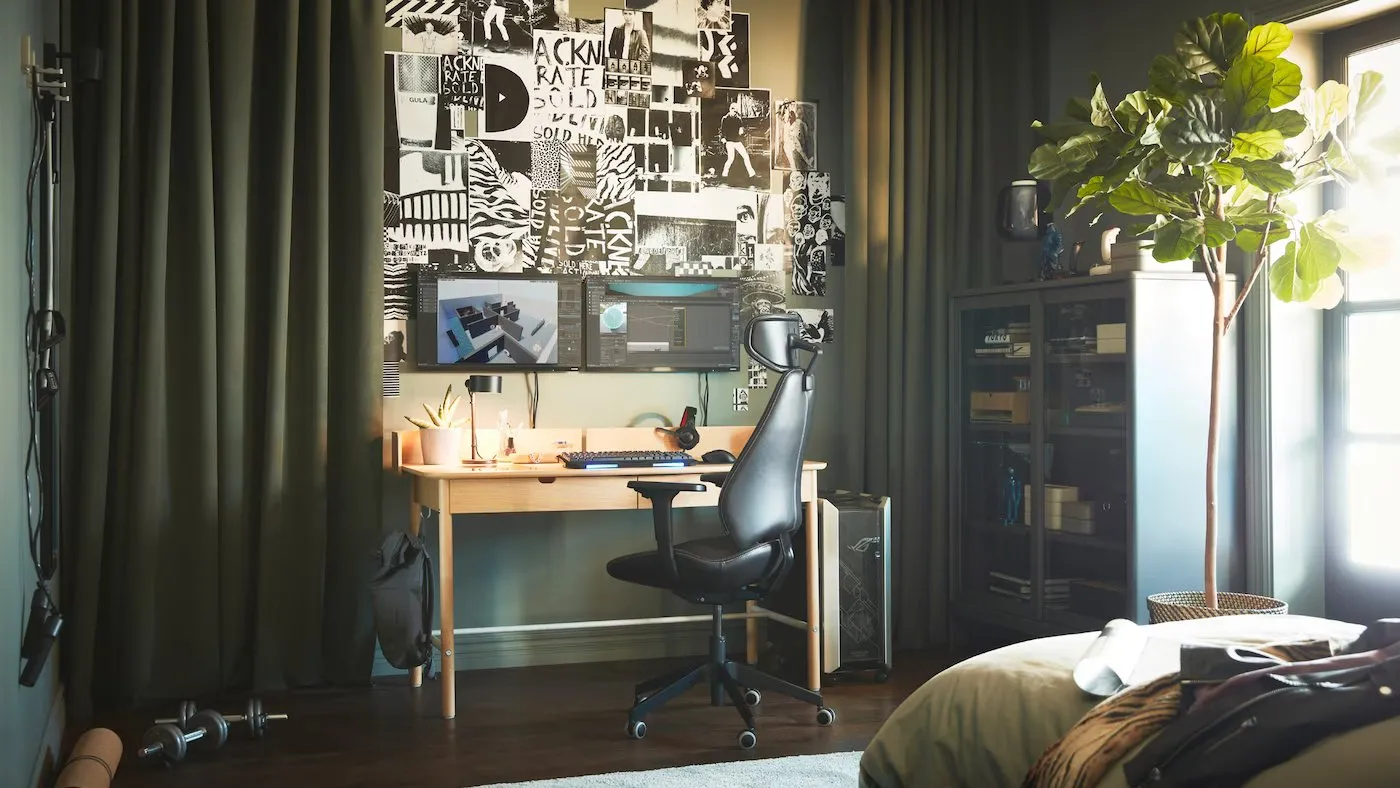 The refined gamer’s den – a hand-picked home with a punk soul