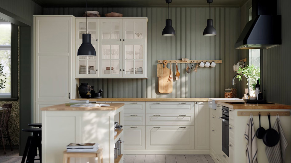 Traditional kitchen with a warm and welcoming feel