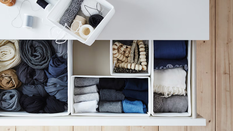 5 tidy tips: how to organise a chest of drawers