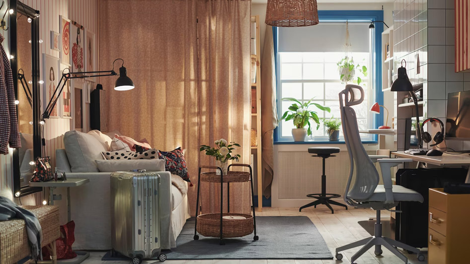 How to transform a home office into a guest room
