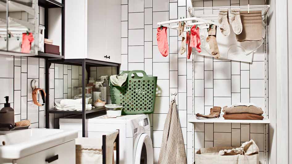 Clever ideas to organise your laundry room