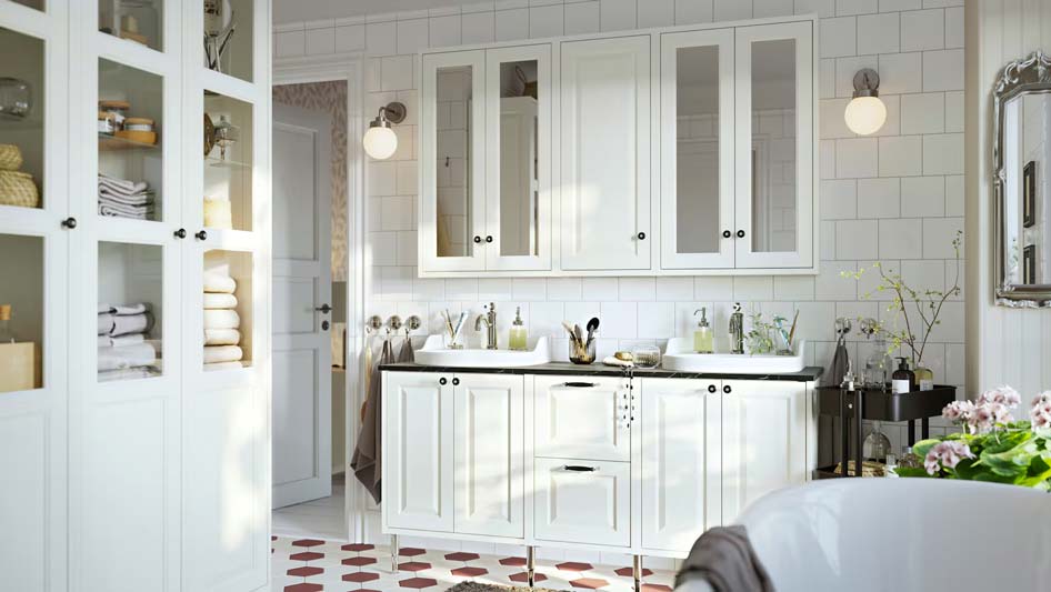 The elegant and crafted bathroom that pays homage to traditional style