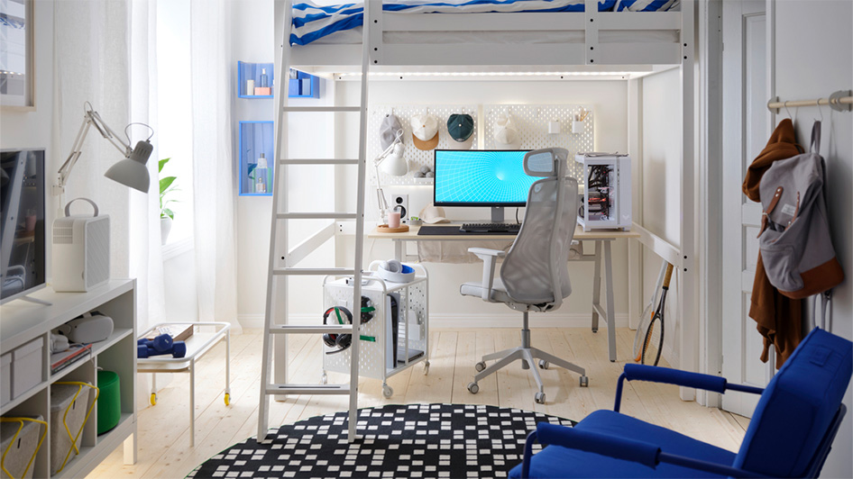 Level up: how to make a small room into a gaming room