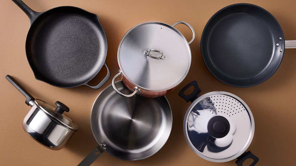 What materials are best for pots and pans?