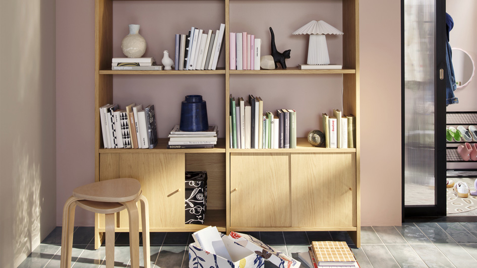 A living room in motion - classic IKEA, contemporary mood 