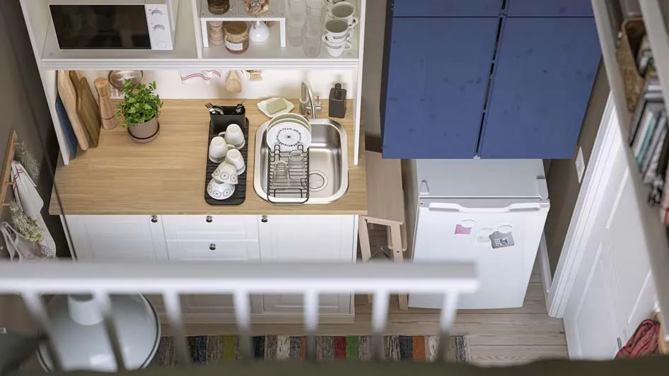 傳統北歐風的迷你生活